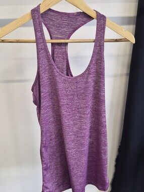 Purple Heather Racerback Lululemon Tank Top - Women
